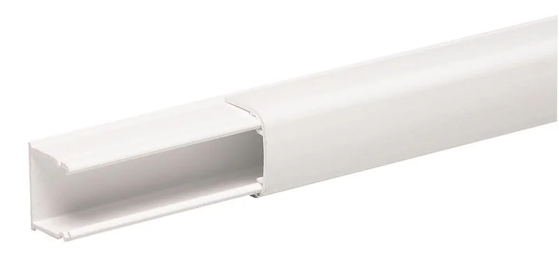 Schneider Electric ISM14330P Installationskanal 20 x 18 x 2100 mm Vit, plast, Installationsmaterial