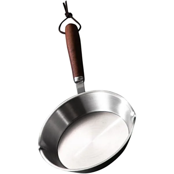 Stekpanna Stekpanna Non Stick Stekpanna Rostfritt Stål Pannkaksmaskin Köksredskap Kockpanna för Hemkök 16cm