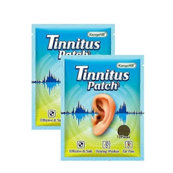 1-5x Tinnitus Relief Patches til ringende ører - Naturlig urtebehandling mod ørepine, lindring af øresmerter, beroligende kløe og høretab