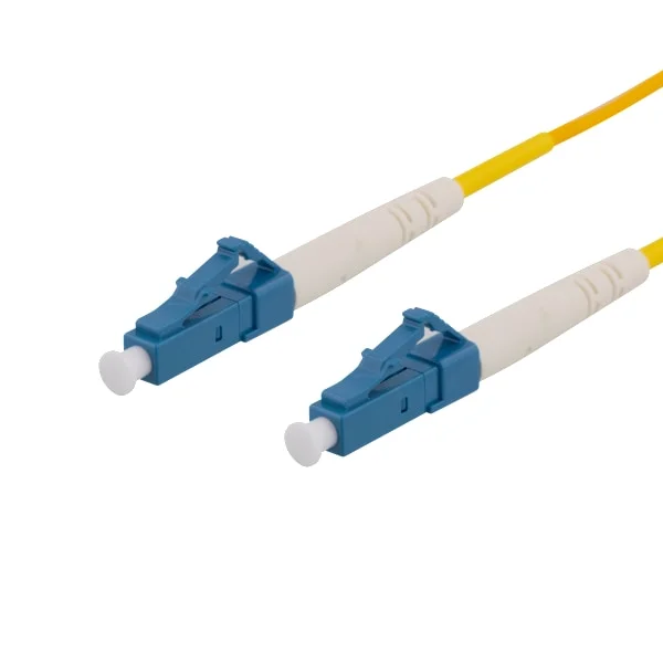 OS2 Fiberkabel, LC – LC, simplex, singlemode, UPC, 1m
