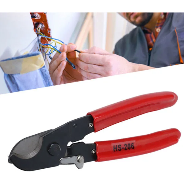 Högt utväxlad kabelsax, sax, kommunikationsverktyg, HS-206 35mm²