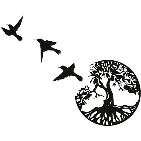 Metal Wall Art, Tree of Life Art, Metal Tree Family Logo, Wall Decor