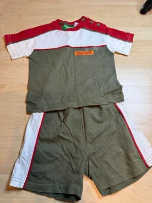 Grönt och rött set från Pulcino Kids