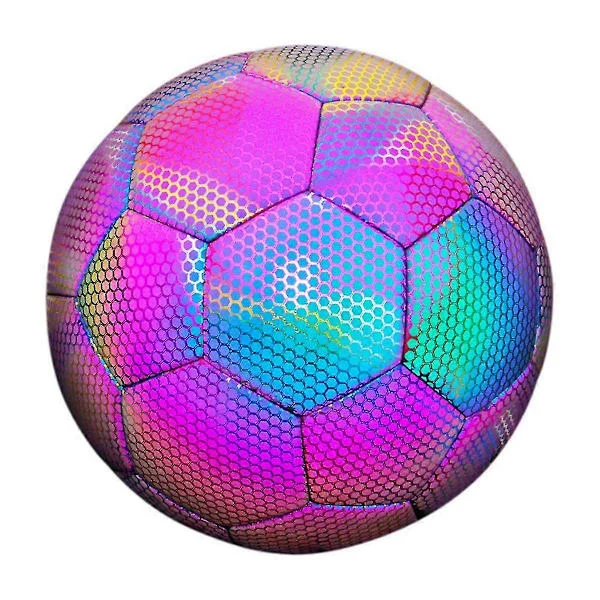 Storlek 4 Självlysande Fotboll Självlysande Fotbollar Nattreflekterande Fotbollar Utomhusbelysning(bt)