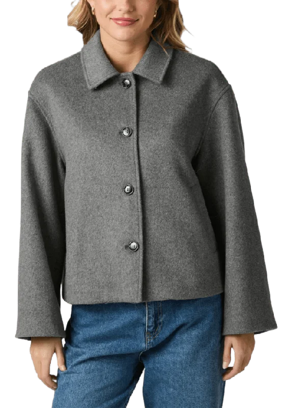 Neo Noir Hamra Wool Jacket Jackor Dam Grå 38