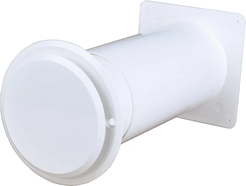 Flexit 02299 Skab ventil 80 mm, hvid, Ventilation