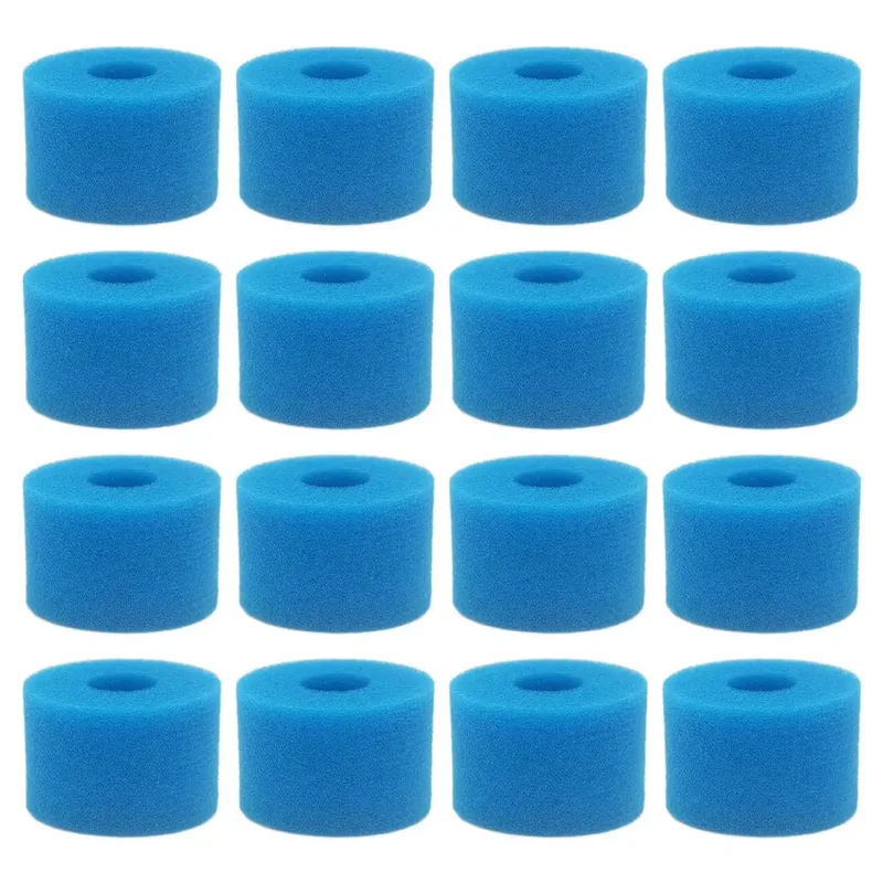 AliExpress - 16Pc Voor Intex Pure Spa Herbruikbare Wasbare Schuim Hot Tub Filter Cartridge S1 Type