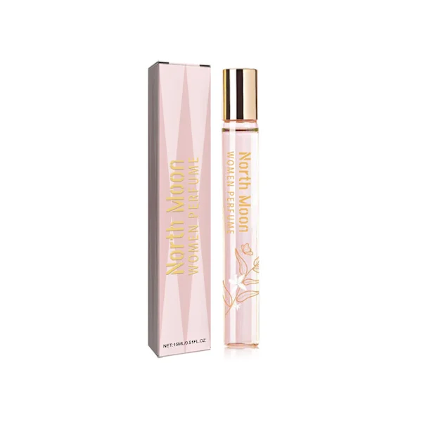 Dame roll-on parfume, bærbar, langtidsholdbar, niche, let duft, perfekt til dates.