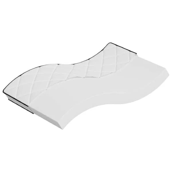 vidaXL Medium Soft Foam Madrass 90x200 cm 373032