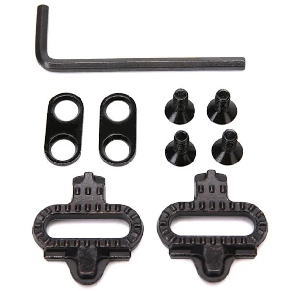 Cykelskor Inomhuscykling Utomhus Mountain Road Bike Cleat Set för Cyklar Pedaler Kvinnor Män Cykelskor