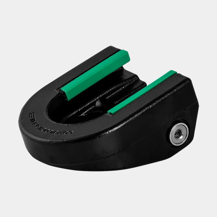 Trailerlås Combilock, 60 mm, Ø12 mm, grøn