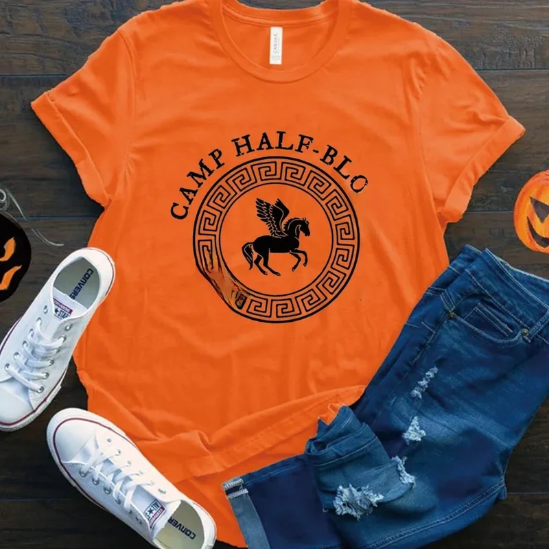 AliExpress - Camp Jupiter T-Shirt Camp demi-sang chemise Percy Jackson chemises unisexe graphique t-shirts gothique manches courtes hauts haut 