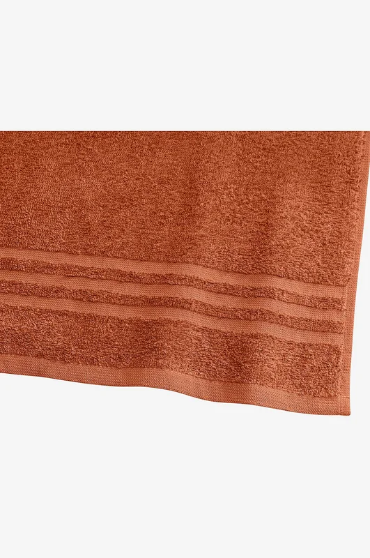 Borganäs of Sweden - Basic Frotté 4-pakning - Orange - Håndklær - 30X50 - Fra Homeroom
