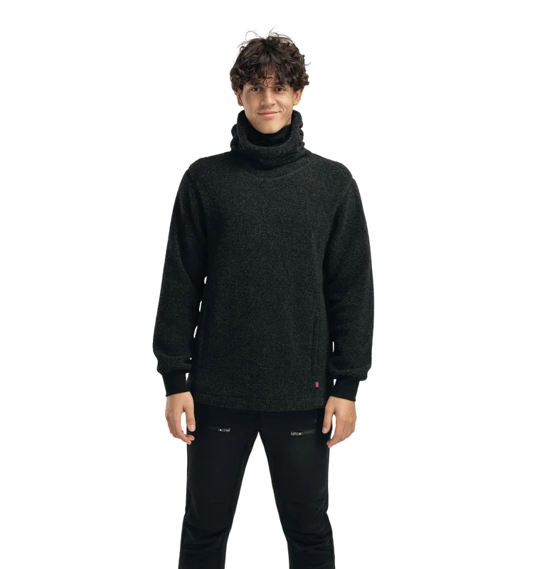Aclima reborn Terry Pullover U Dark Grey Melange - Unisex - XS/S