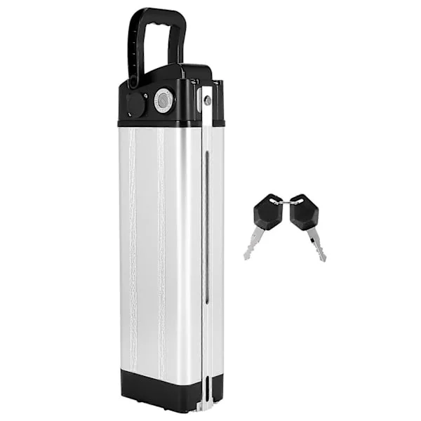 Elcykel 36V/48V Kapacitet Batterihållare 18650 Hållare Elcykeltillbehör DC-kontakt
