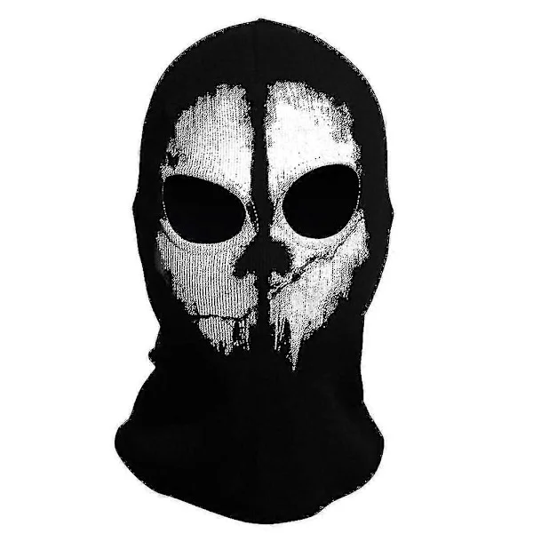 Spøkelsesmaske - Balaklava Motorsykkel Paintball Balaklava