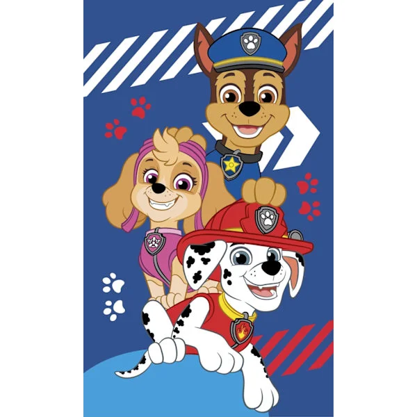 Paw Patrol Blå Håndklæde, Vaskeklud 30x50 cm