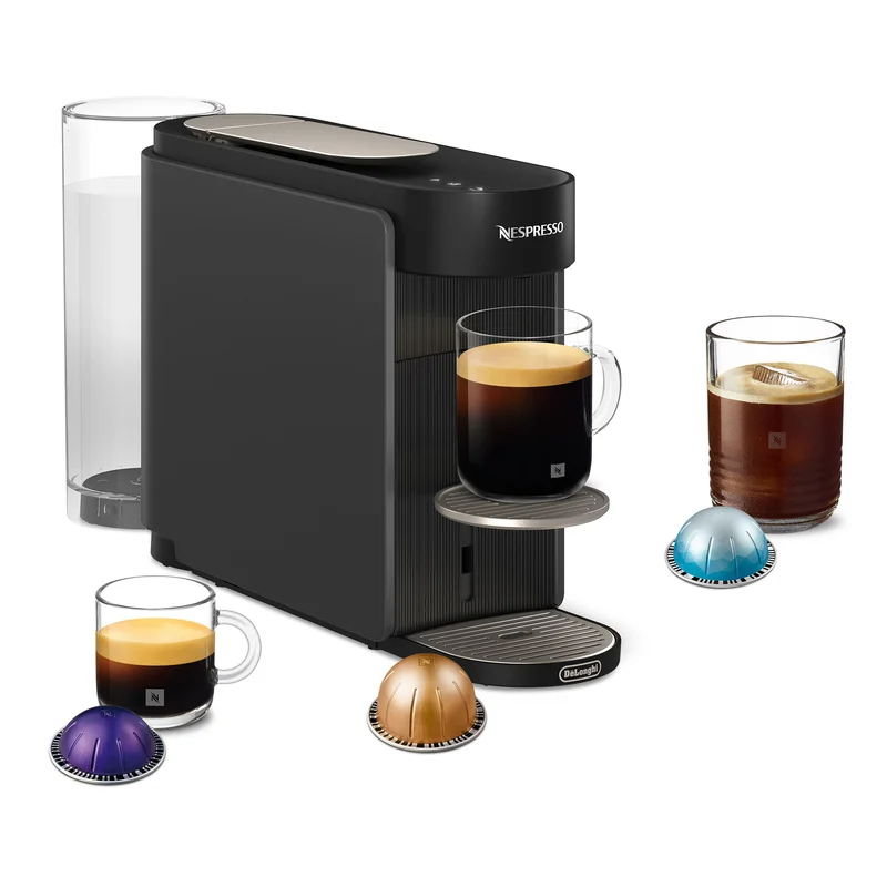 Nespresso ENV200.GY Vertuo Up kapselmaskin, grå