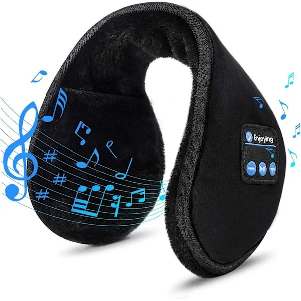 Bluetooth-hörselkåpor - Bluetooth 5.0-hörlurar Hörselkåpor Löpning Öronvärmare Hörselkåpor För Kvinnor Vintermusik Hörselkåpor Utomhus Strumpfyllning