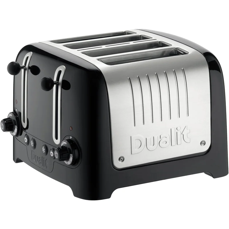 Dualit 4 slots Lite toaster, sort | KitchenOne