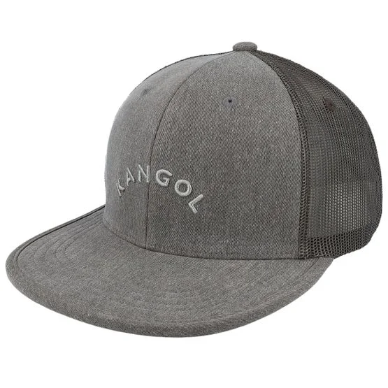 Kangol - Grå trucker Caps - Soft Charcoal Trucker @ Hatstore