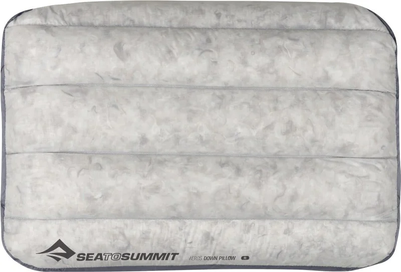 Sea to Summit Pillow Aeros Down täytettävä untuvatyyny, Regular, harmaa
