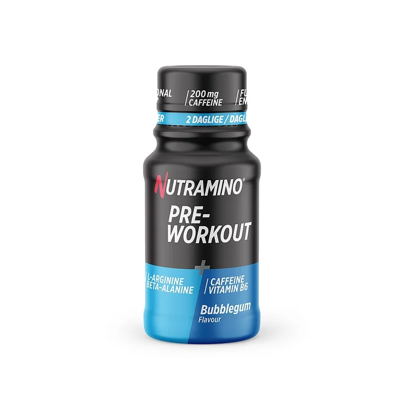 Nutramino Pro PowerWorkout Shot Bubblegum 60 ml, Helse & Madvarer, Ingredienser, Aminosyre