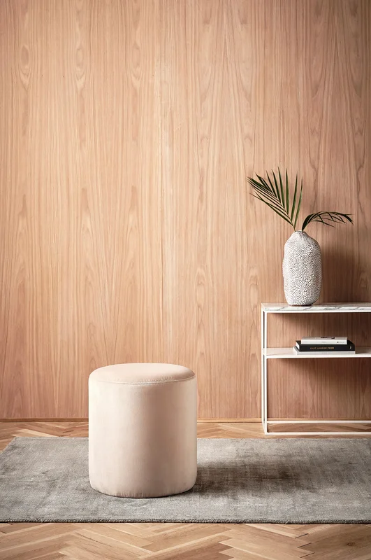 Jotex - Siddepuf ø 40 Cm Lys beige - TOKYO - Køb Siddepuffer hos Jotex