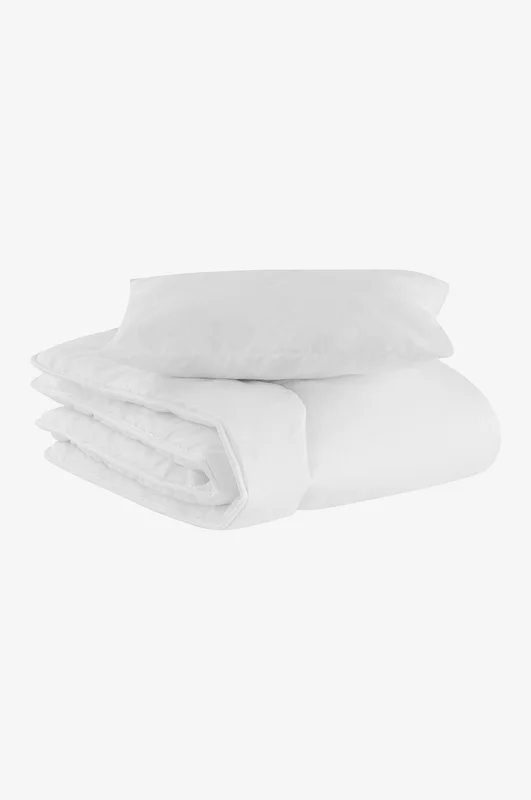 Jotex - Baby Barnedyne Med Pute Tralle/vugget Sett 2 Deler Hvit - CELINE - Kjøp Dyner & puter hos Jotex