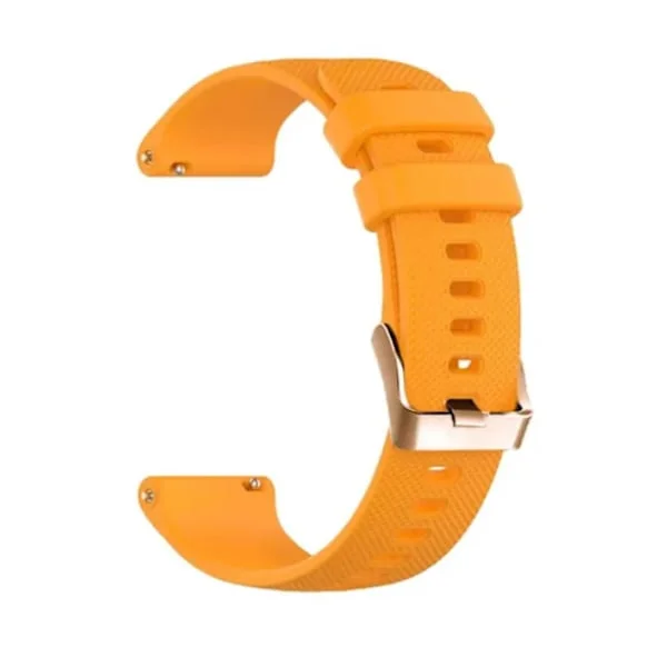 18mm 20mm armband för Garmin Smartwatch, ersättningsarmband Orange 20mm bredd Orange 20mm bredd