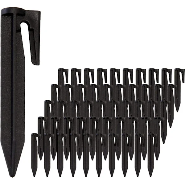 Robotgressklipper med pigger og kroker sett med 100 Feste for robotgressklipper Guidekabel Kabelholder Robotgressklipper Jordanker stake for per