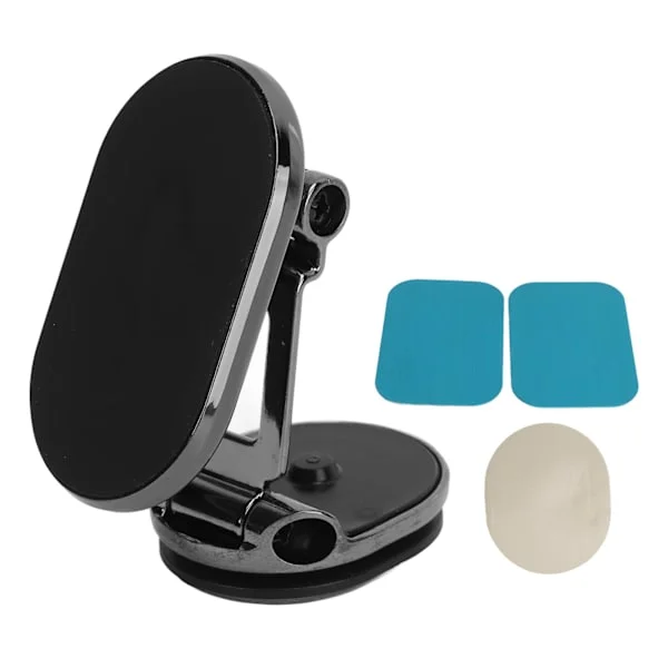 Magnetic Phone Holder for Car Magnetic Mount 360° Rotation Universal Dashboard Phone Holder for Vehicle Black