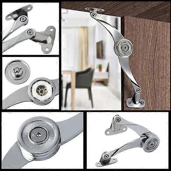 Hydrauliskt gångjärn lockstöd gångjärn med buffertfunktion leksakslåda gångjärn skåpstöd hängande lock köksmöbler lyftande flip cover fäste
