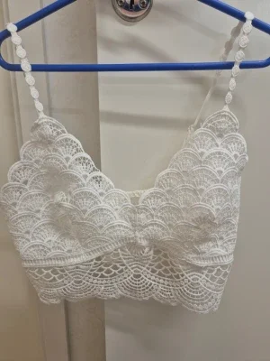 Ivory spetsbh från Free People XS