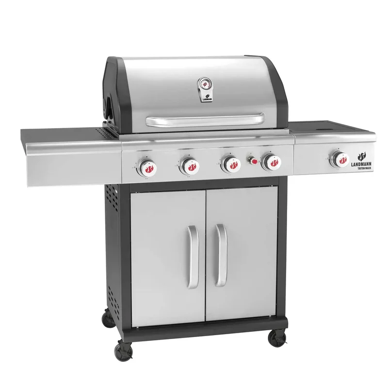 Landmann - Gassgrill Triton 4.1 MaxX Stainless St Sølv