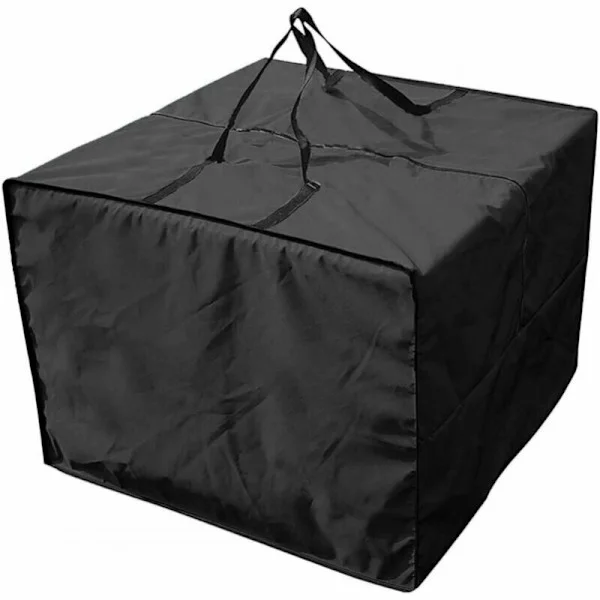 [RM]81 cm x 81 cm x 61 cm Storage Bag and Protection for Living Room Cushions, Garden Furniture, Sofa Cushions, Waterproof Bag for Furniture Mats