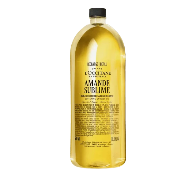 L’Occitane en Provence Almond (Amande) Shower Oil Refill Bad & dusch Unisex 500ML