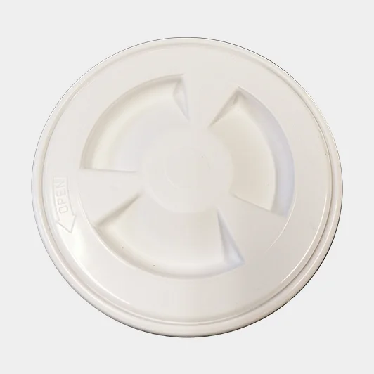 Inspektionsluge Nuova Rade Inspection Hatch, rund, Ø143/104 mm, med skruelåg, hvid