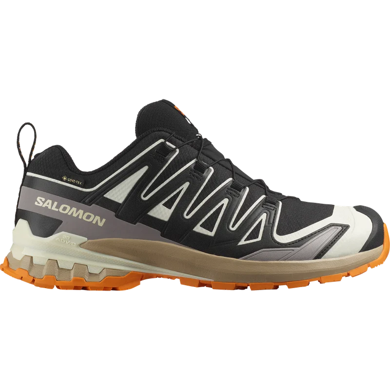 Salomon - Chaussures de trail running pour homme XA Pro 3d V9 GTX - Black / Vanilla Ice - 42⅔