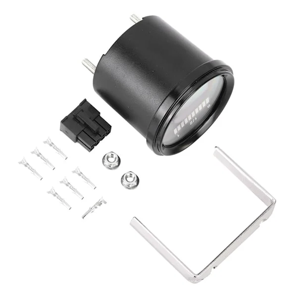 (SC)DC12-48V LCD LED Digital Battery Indicator Hour Meter for Golf Cart Forklift