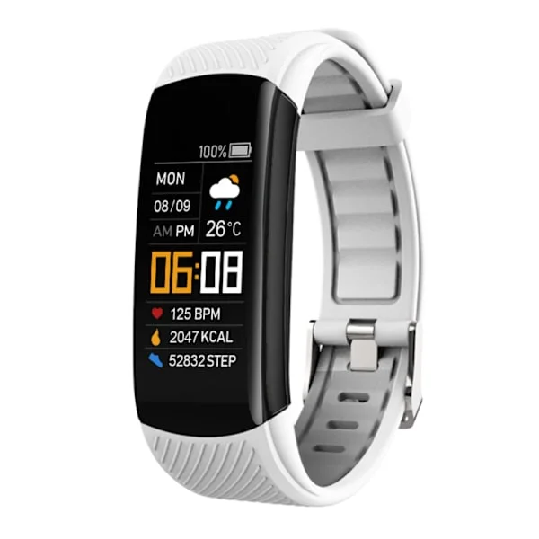 Aktivitetsarmband / Fitnessarmband / Pulsklocka White