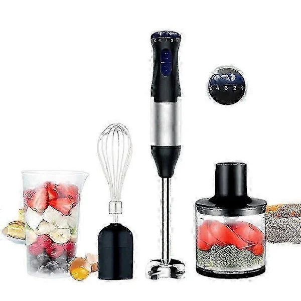 Stavblender 4-i-1 Hakker Køkken Elektrisk Håndholdt Stavblender_yux
