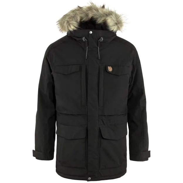 Fjällräven Nuuk Parka L - Miehet - Black - Parkas