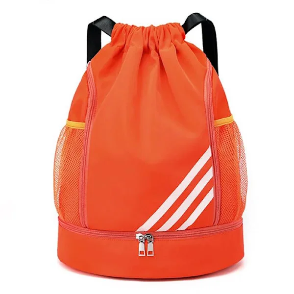 Ny Gym Sportbag Dame Glidelås Bolsas Oransje