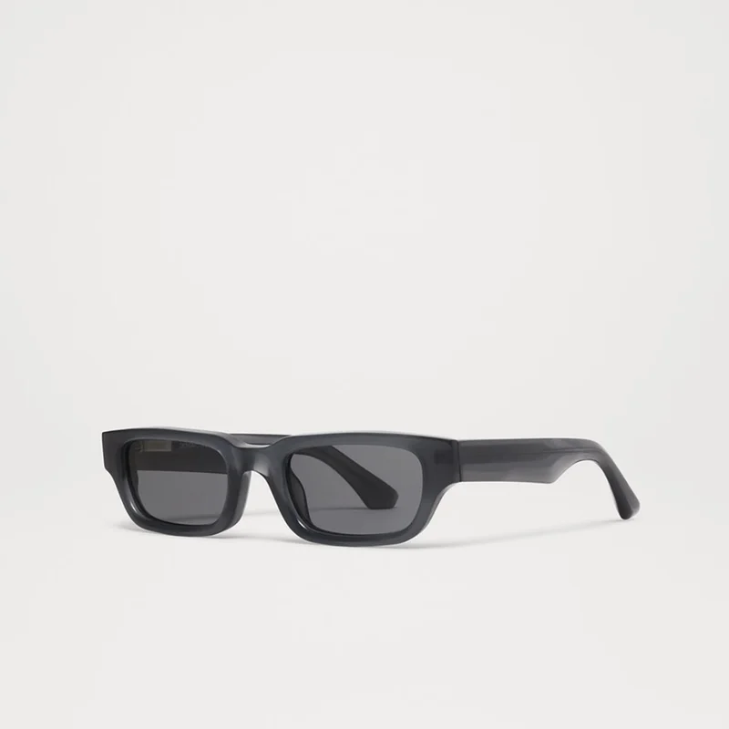 CHIMI -Aurinkolasit - Grey Rectangular - Chimi 10 Dark Grey