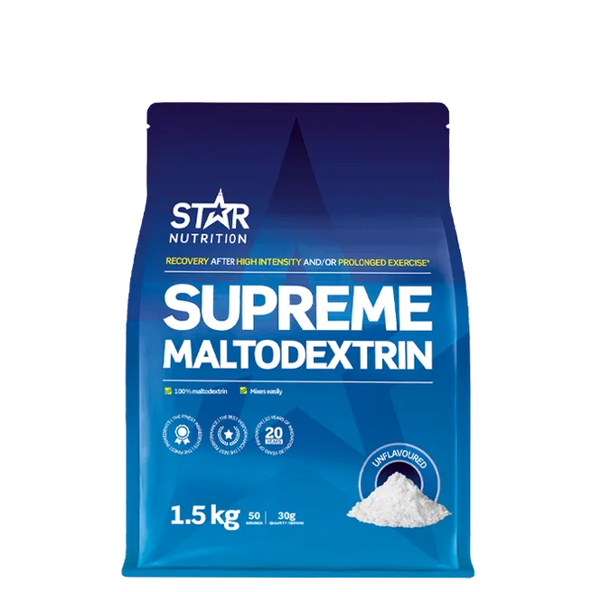 Star Nutrition Supreme Maltodextrin Sports urheilujuomajauhe 1,5 kg