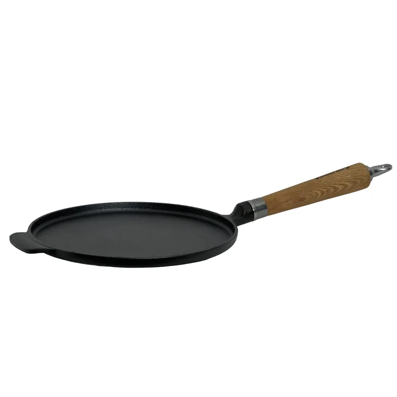 Ronneby bruk Exclusive Line pannkakspanna i gjutjärn 28 cm, ek | Matlagning > Kokkärl & Stekpannor > Stekpannor > Gjutjärnsstekpanna | Bagaren och 