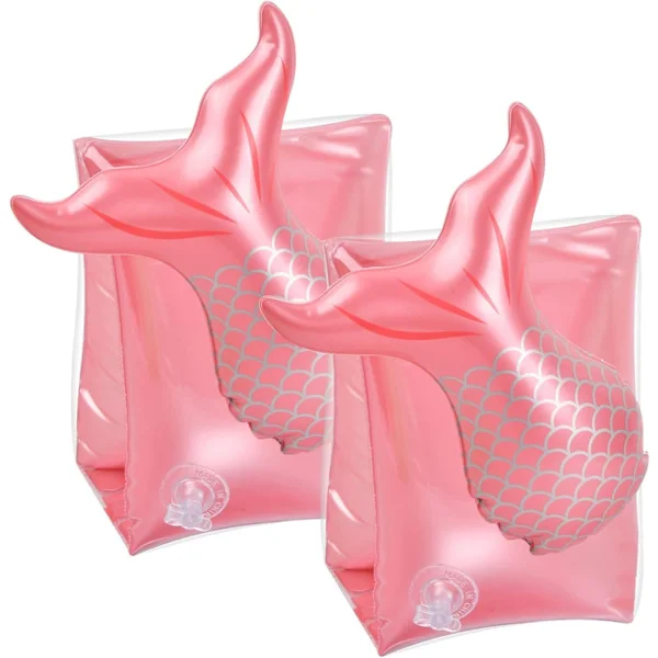 Inflatable Swim Armbands for Toddlers, Cute Baby Armbands Pool Swim Aid Armbands Float Toys Kids Armbands
