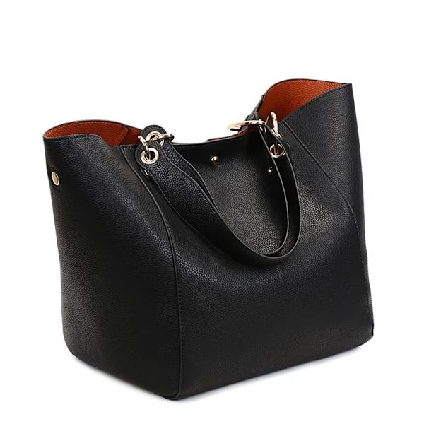 PU Leather Waterproof Handbags Clutches Bags Large Bag Women Tote Bag Shoulder Bags for Women Bags for Work Shopping Bag