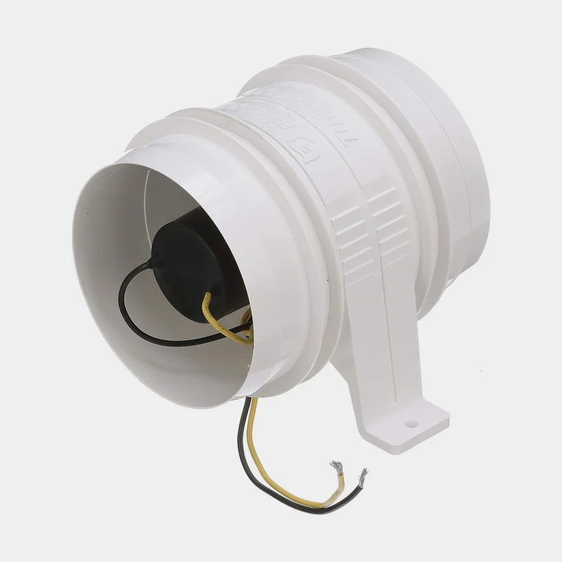 Wentylator do komory silnika Attwood Turbo 4000 Series II, 12 V, inline, Ø100 mm (4") - Ø100 mm (4"), 6.5 m³/min - Jachtowa
